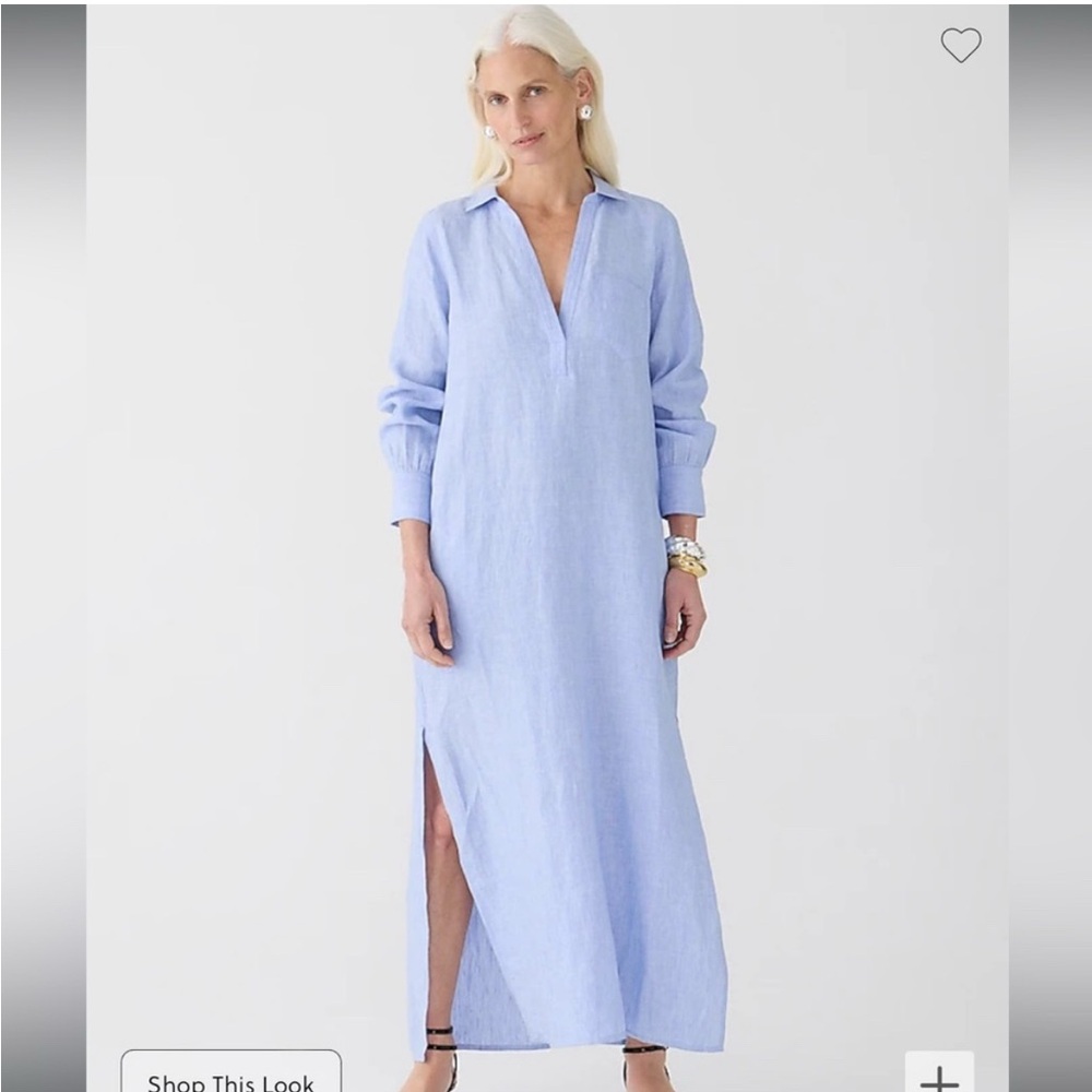 Elegant Blue Maxi Dress